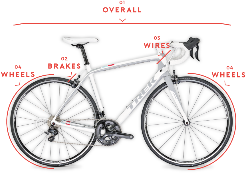当店の自転車は「Made in スクアドラ」として、より精度と堅実性を向上させています。